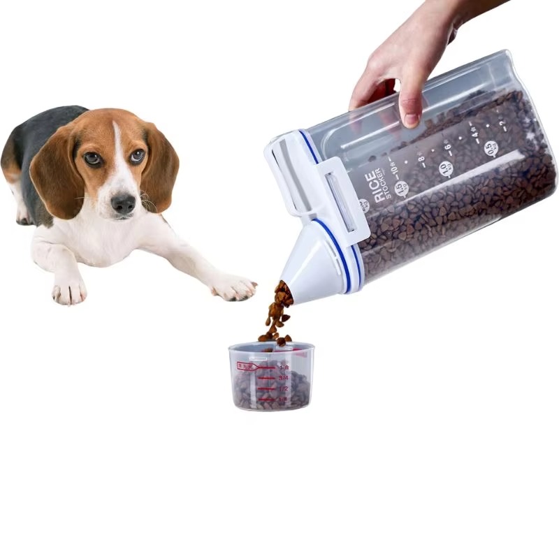 Food Storage Bins - ホットセール！エコフレンドリーなプラスチック製ペットフード収納容器、犬用必需品