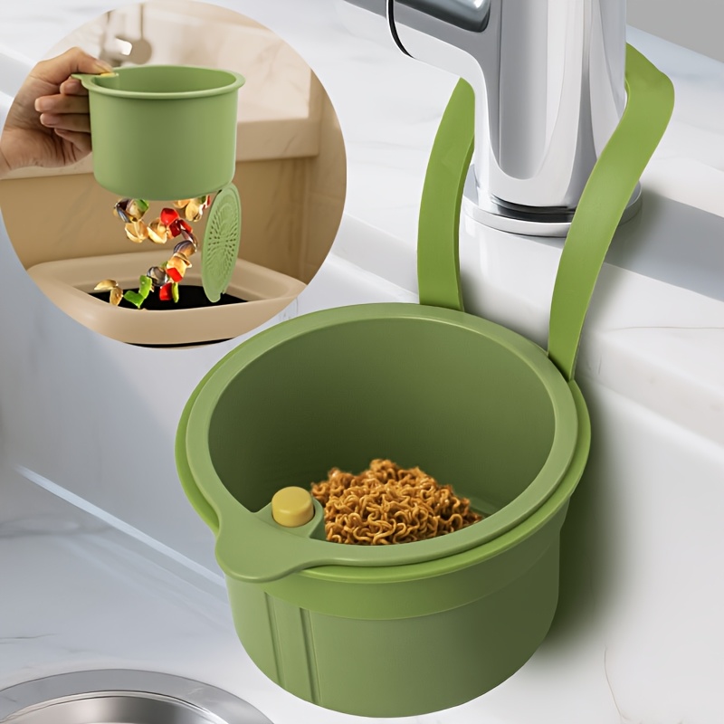 1個 吊り下げ式シンク排水バスケット 食べ残しフィルターバス - Food Storage In Plants のレビューと価格