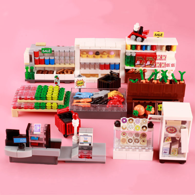MOCシティスーパーマーケットビルディングブロック ポケット - Food Storage Building のレビューと価格