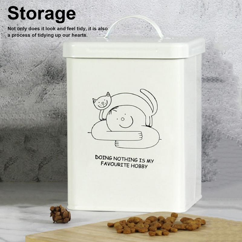犬のフードストレージコンテナ,蓋とスプーン付きの防水収納容器 - Food Storage Bins のレビューと価格