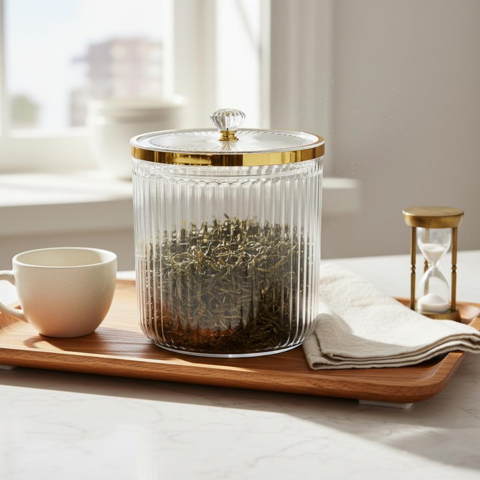乾物保存容器 広口設計 気密乾物容器 気密食品キャニスター  - Food Storage Design のレビューと価格