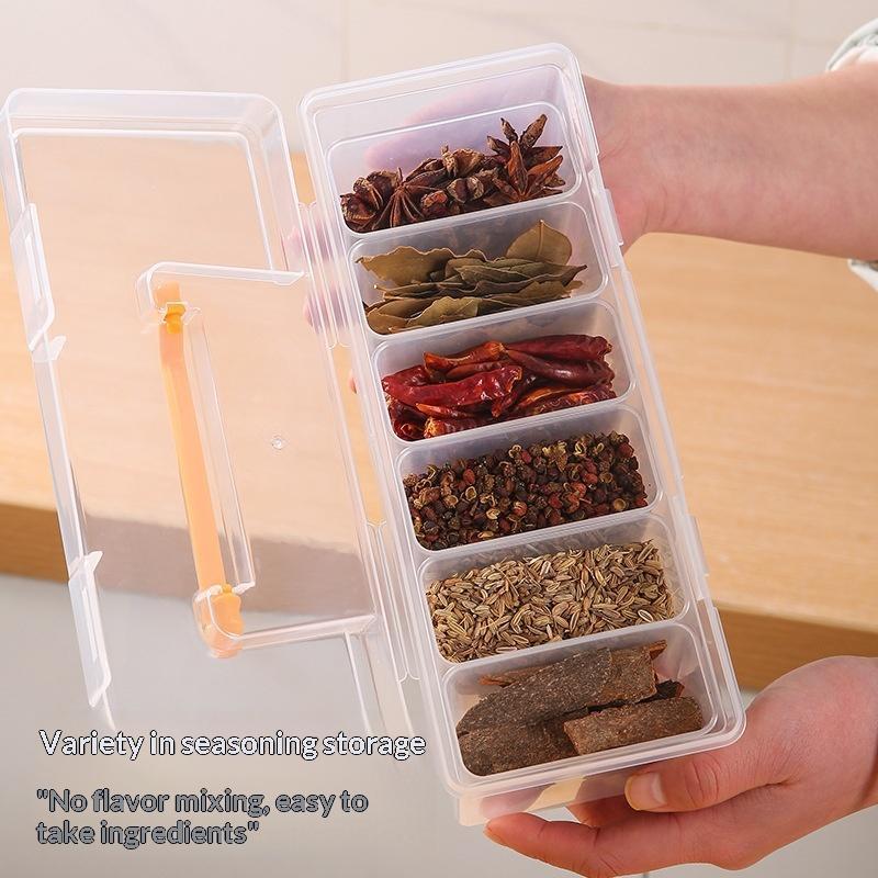 7ピースツールオーガナイザーセット クリア多目的収納ボックス - Food Storage Building のレビューと価格