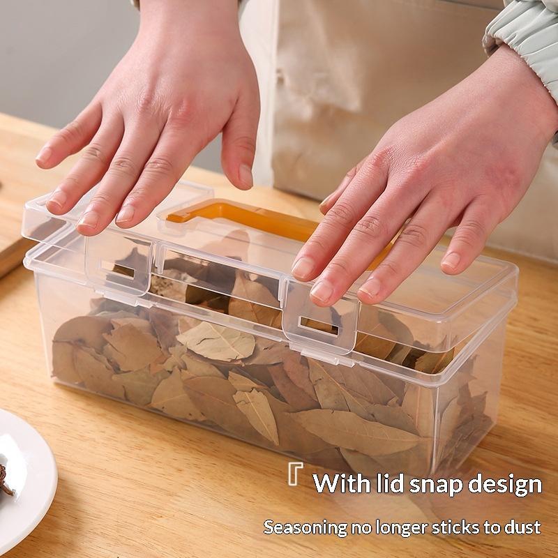 7ピースツールオーガナイザーセット クリア多目的収納ボックス - Food Storage Building のレビューと価格
