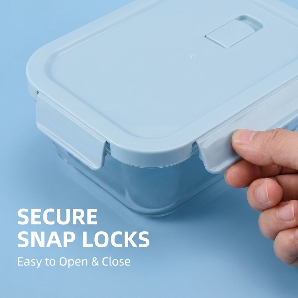 2個セット ガラス製ミールプレップ容器 BPAフリー 気密ラ - Food Storage Cupboard のレビューと価格