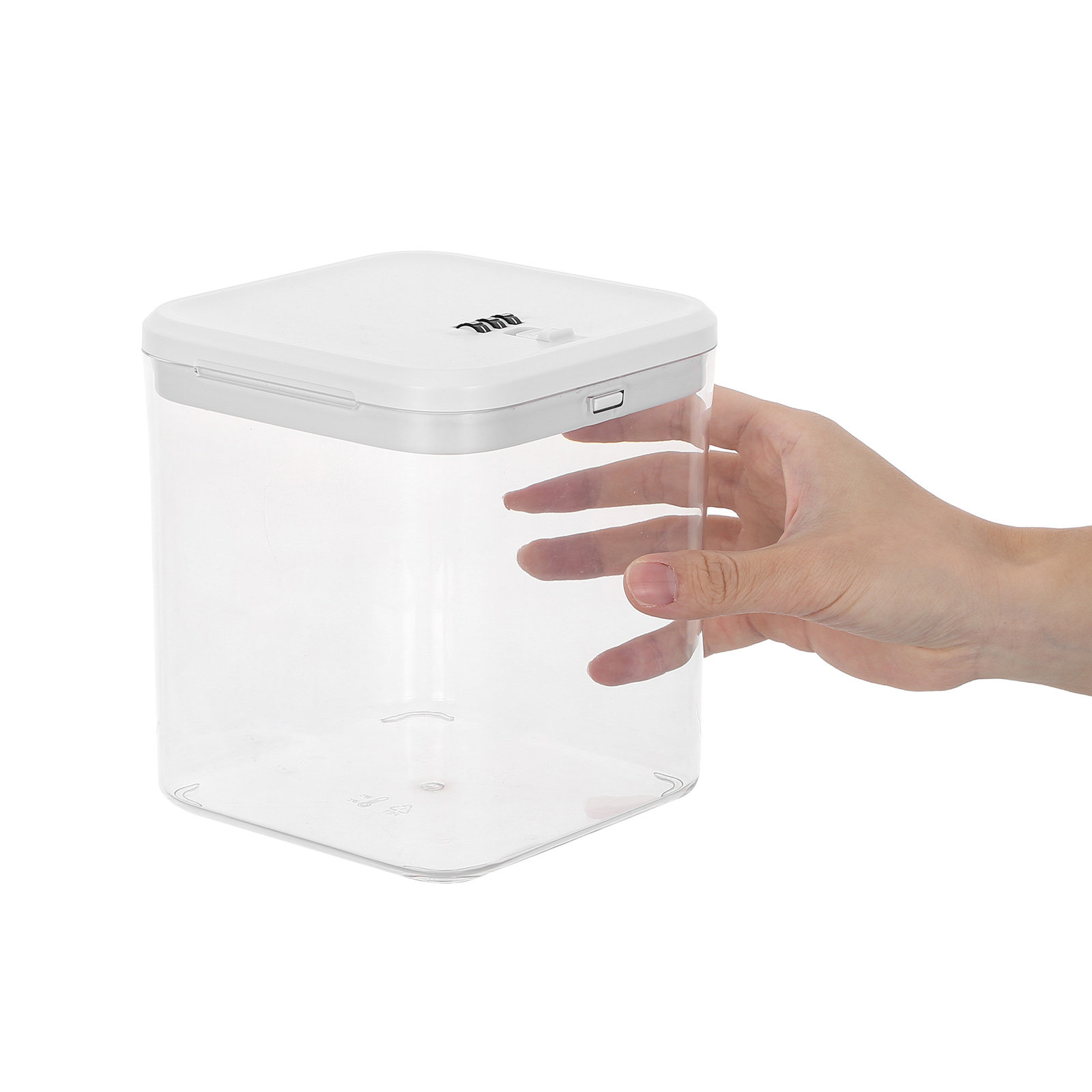 冷蔵庫用積み重ね可能なロックボックス、食品保管用、暗証番号ロ - Food Storage Safe のレビューと価格