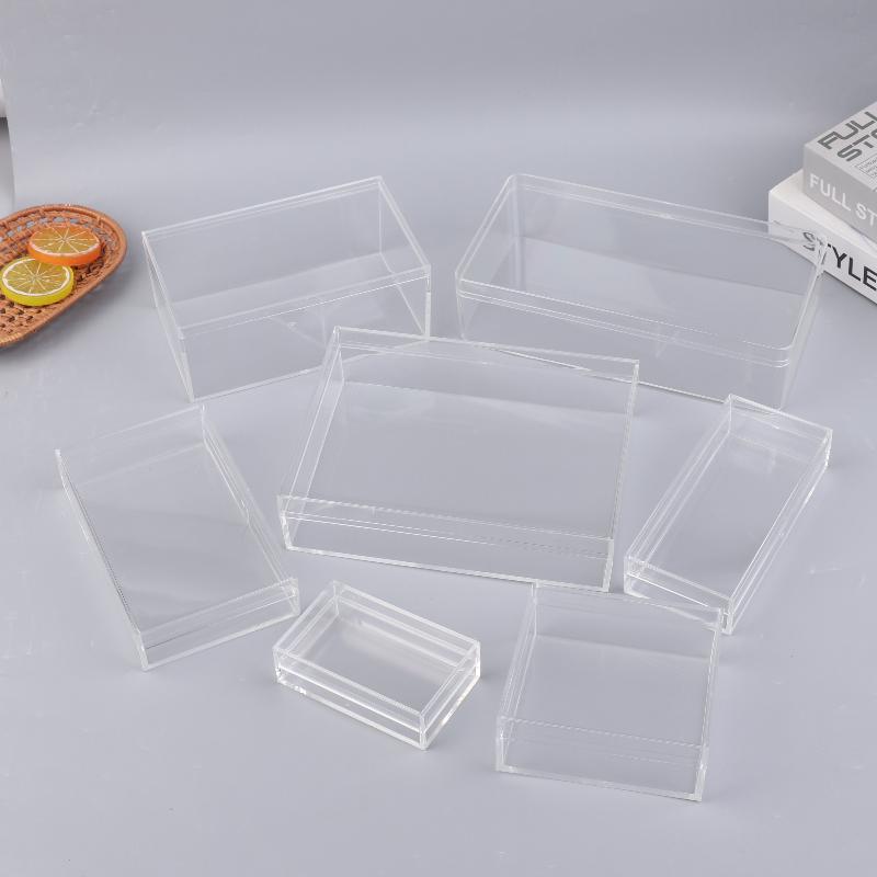 [MOA]透明アクリル厚みのある長方形収納ボックス高透明食品 - Food Storage In Plants のレビューと価格