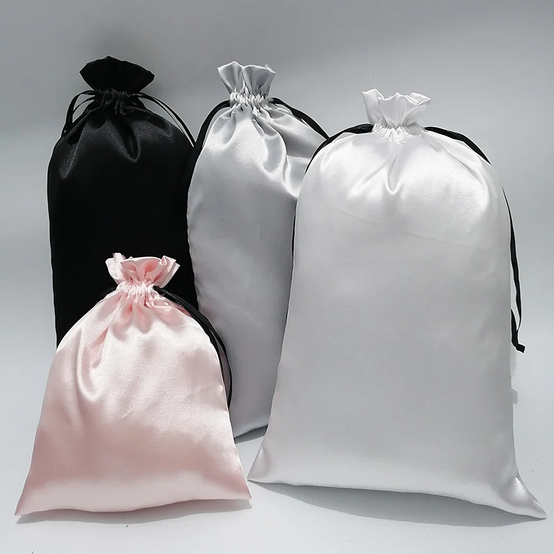 10 個カスタムサテンエクステンションヘアバッグ高級品シルク - Food Storage In Plants のレビューと価格