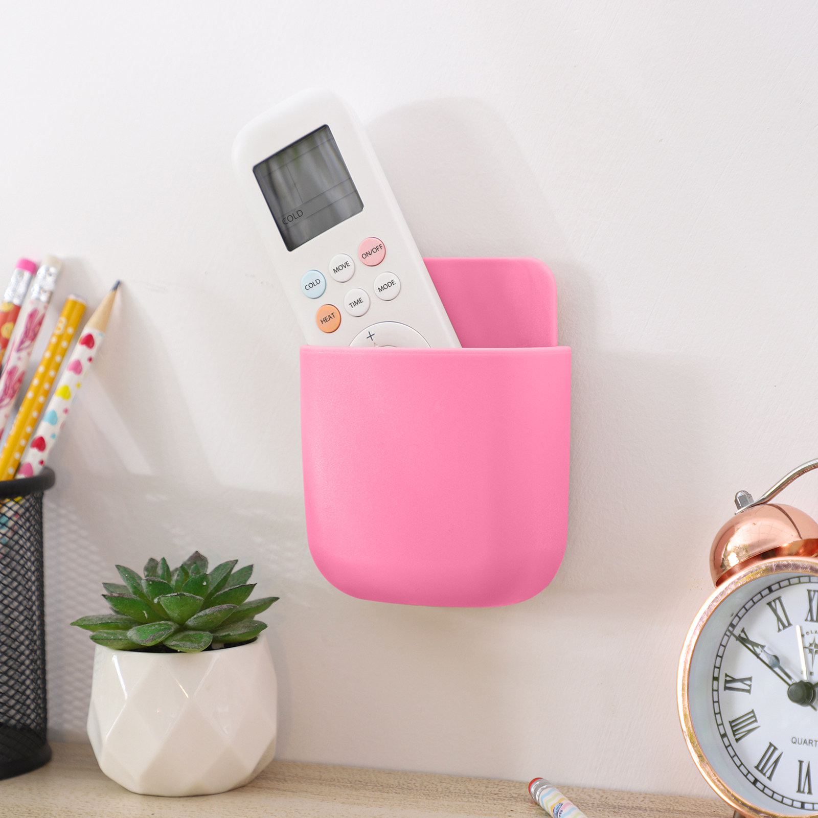 3個セット 壁掛け式透明収納ボックス リモコン・携帯電話・小 - Food Storage Organizer のレビューと価格