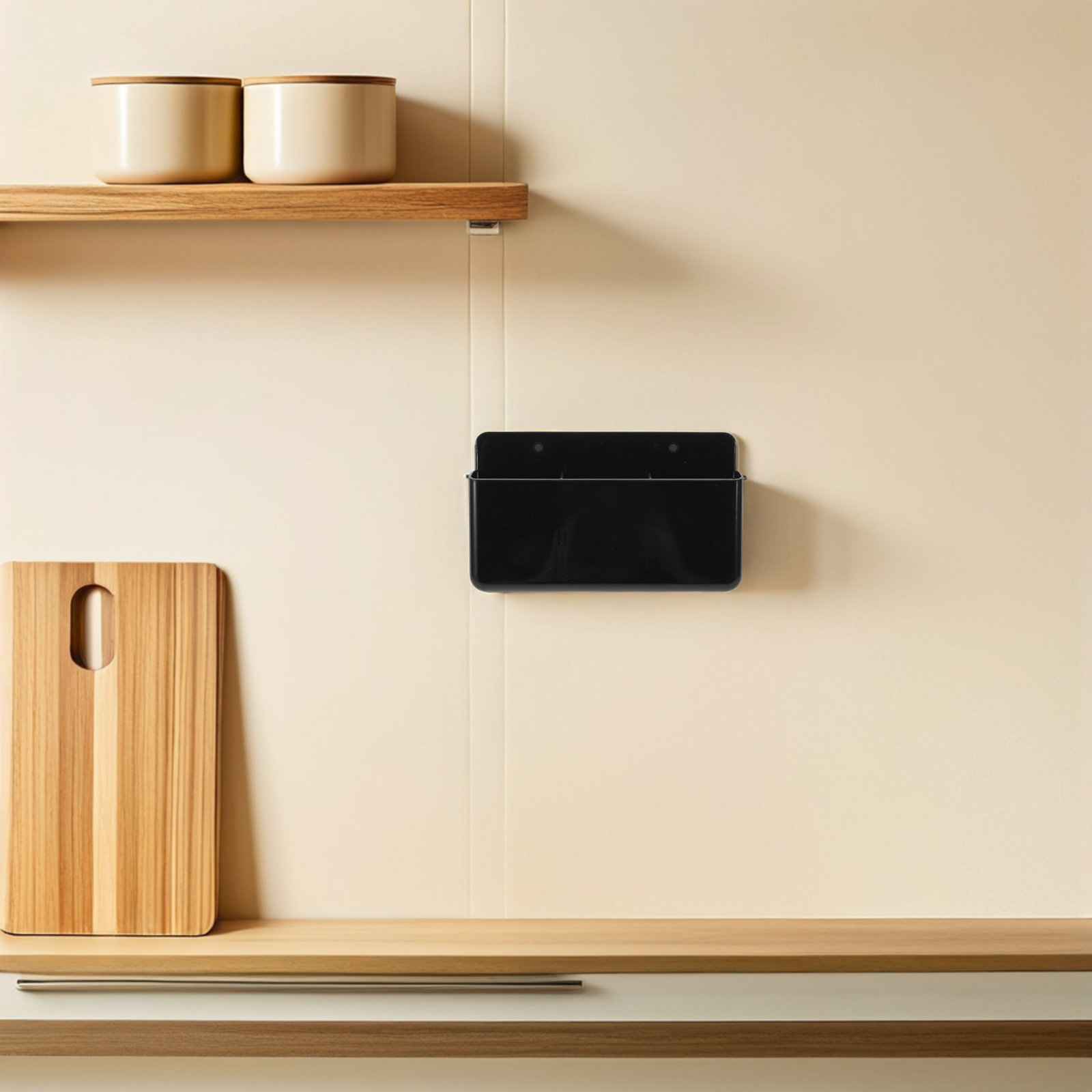 3グリッド壁掛けリモコンホルダー粘着式収納ボックス多機能エア - Food Storage Organizer のレビューと価格