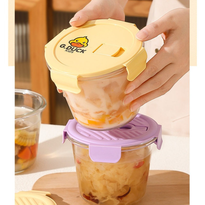 電子レンジ対応ガラス製食品保存容器セット、オートミールやフル - Food Storage Set Glass のレビューと価格
