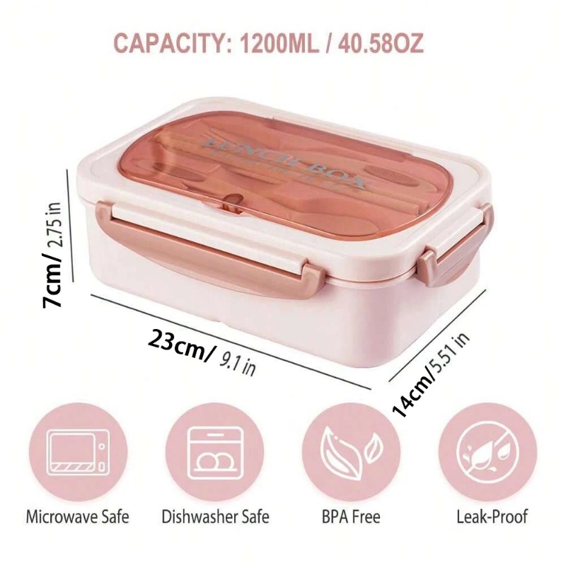 3個/1個入り弁当箱 大人用ランチボックス、3つのコンパート - Food Storage Drawer Organizer のレビューと価格