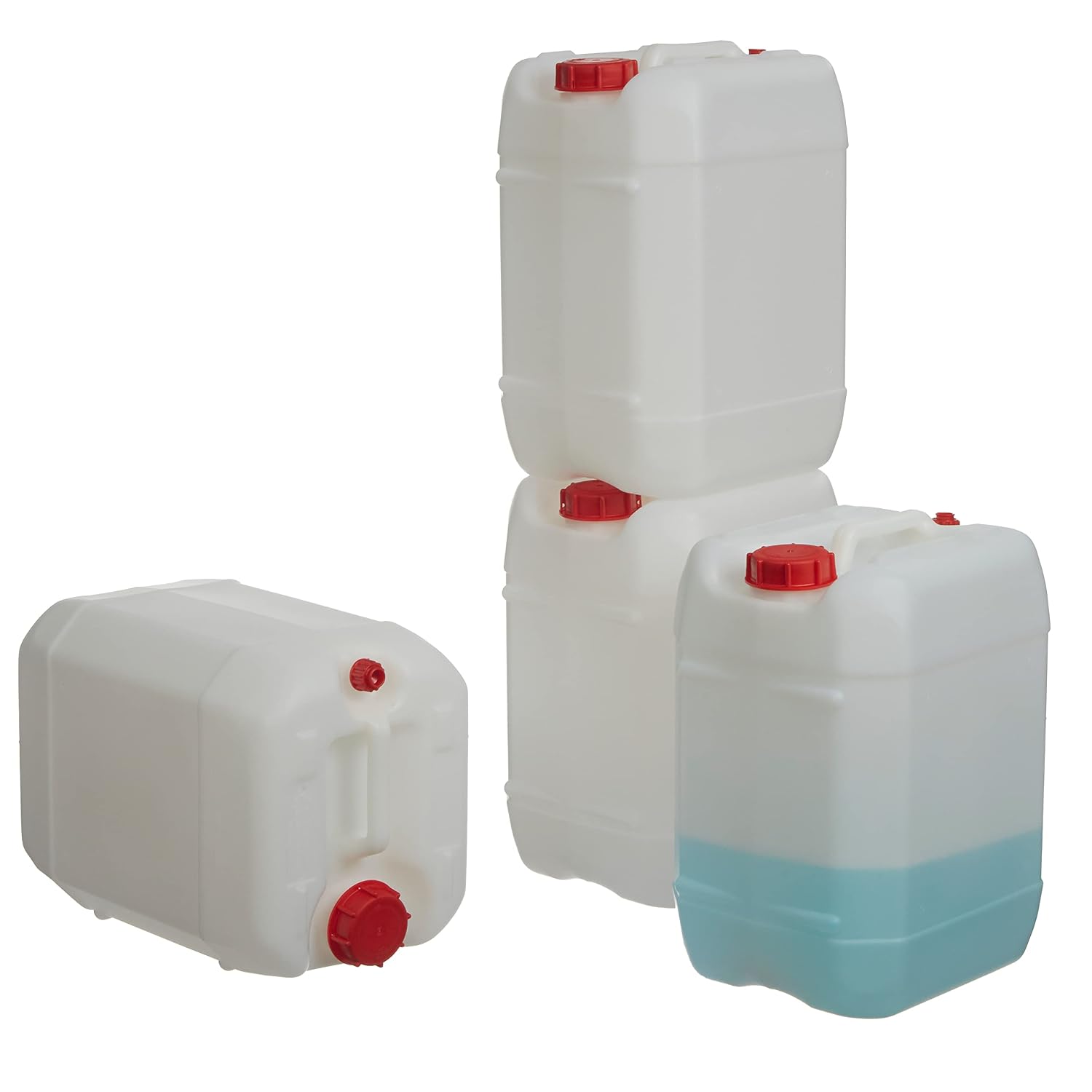 5ガロン積み重ね可能なプラスチックカーボーイコンテナ、漏れ防 - Food Storage And Container のレビューと価格