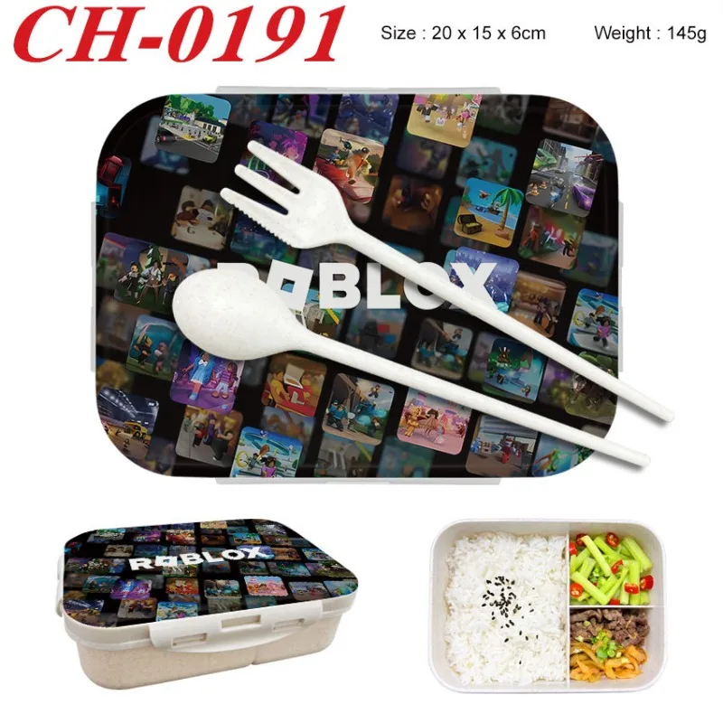 Robloxの弁当箱、ゲームフィギュアプリント入りランチボッ - Food Storage And Container のレビューと価格