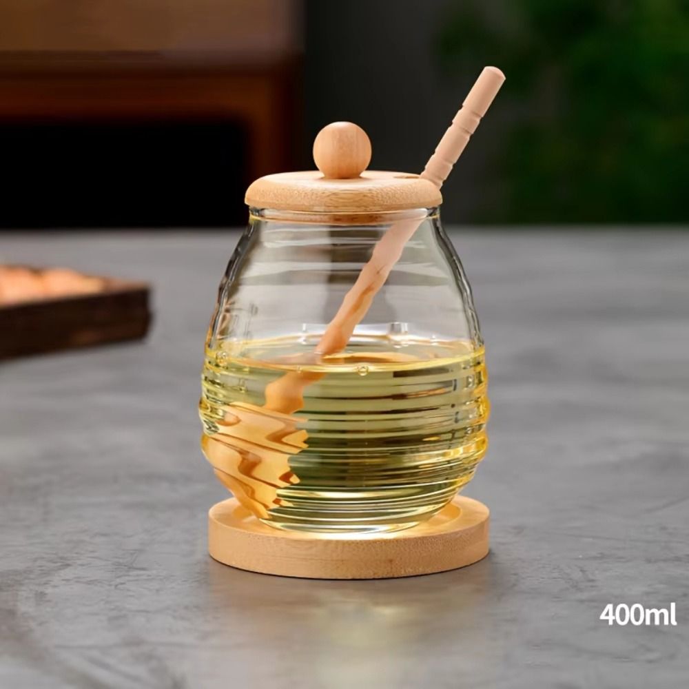 透明ガラスハニカムタンク 280/400/500ml 大容量 - Food Storage Set Glass のレビューと価格