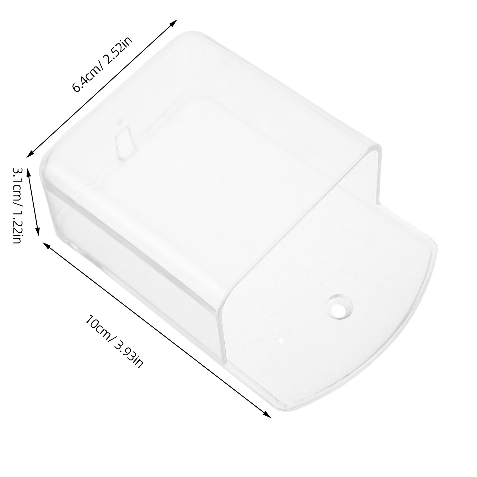 リモコンホルダー 壁掛け 3.9x2.5x1.2インチ プラ - Food Storage Organizer のレビューと価格