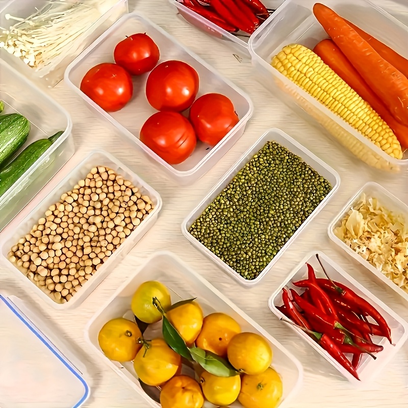 8個セットには、4つの容器と4つの蓋が含まれています。気密食 - Food Storage Design のレビューと価格