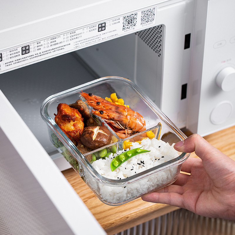 ガラス製鮮度保持容器 高硼珪酸耐熱電子レンジ対応弁当箱 冷蔵 - Food Storage Cupboard のレビューと価格