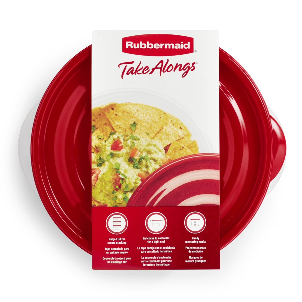 蓋付き大型丸型食品保存容器、3個セット、各容量6.2カップ、 - Storage Food Prep のレビューと価格