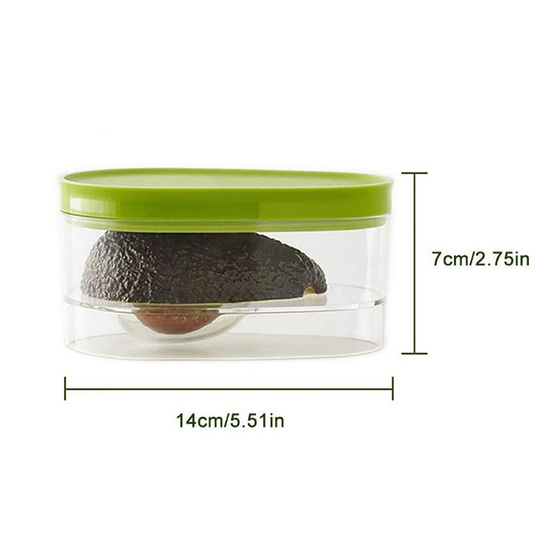 アボカド食品保存ボックス省スペースプラスチックフルーツコンテ - Food Storage And Container のレビューと価格