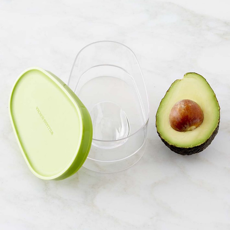 アボカド食品保存ボックス省スペースプラスチックフルーツコンテ - Food Storage And Container のレビューと価格