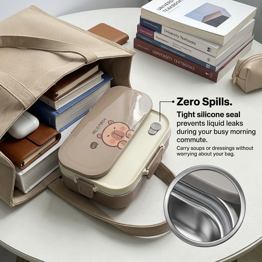 304ステンレス製弁当箱セット 4/5仕切り食品保存容器 ス - Food Storage Drawer Organizer のレビューと価格