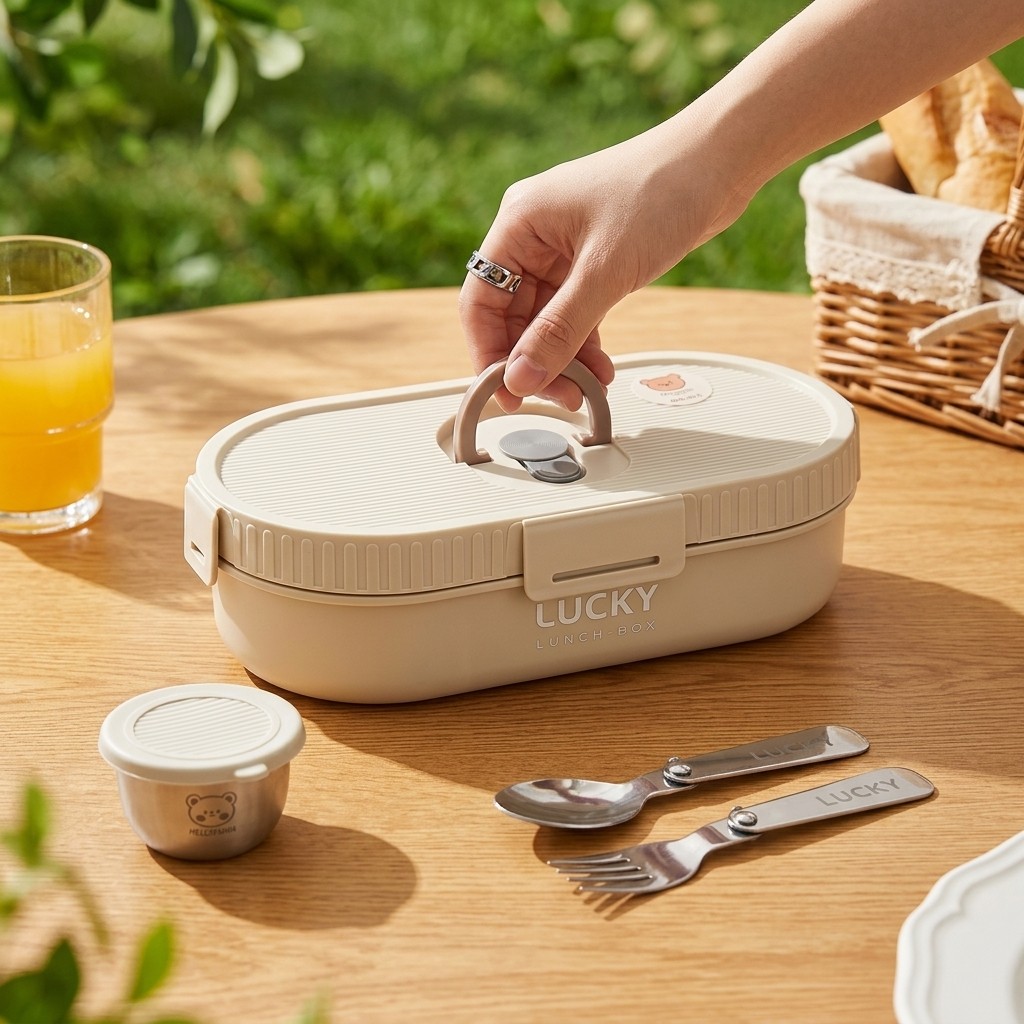 電子レンジ対応 304ステンレス製弁当箱セット 漏れ防止 ポ - Food Storage Design のレビューと価格