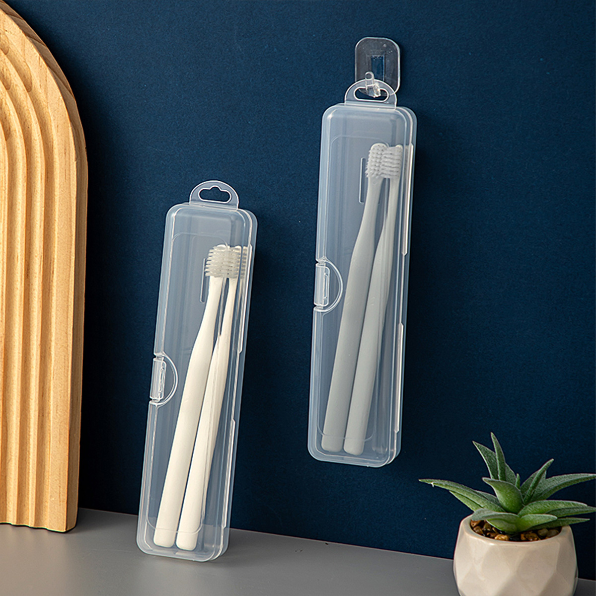 WORTHBUY 歯ブラシ用のポータブルプラスチックオーガナ - Food Storage Drawer Organizer のレビューと価格