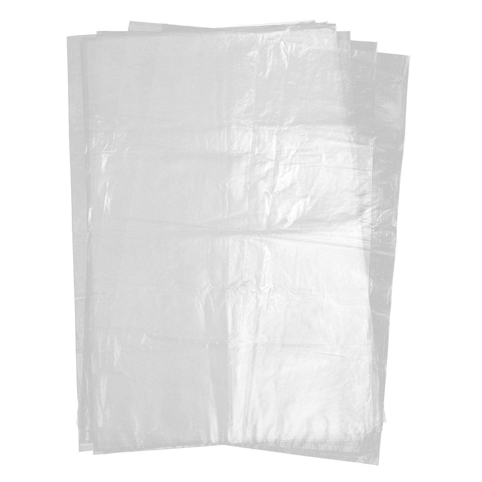 10枚入り 50x80cm 透明PE製平型収納袋 食品に安全 - Food Storage Safe のレビューと価格