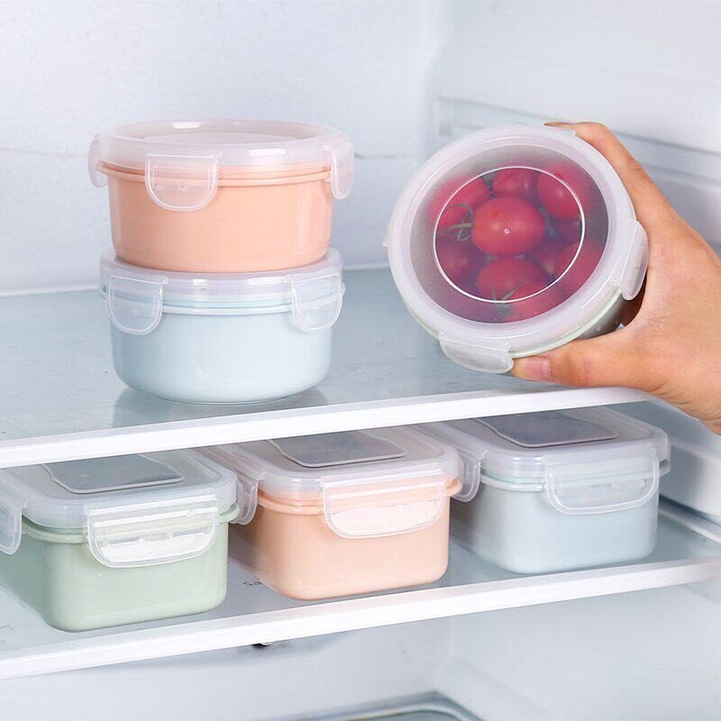 気密食品保存容器 BPAフリー スタッカブル 漏れ防止 ラン - Food Storage Design のレビューと価格
