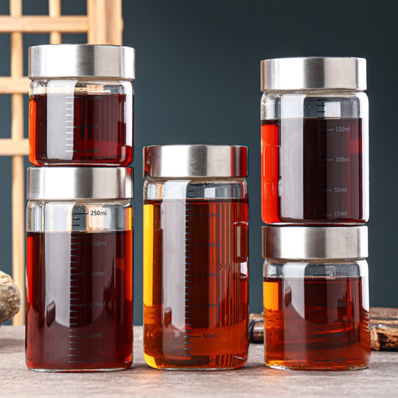 2 個 100-500 ミリリットルガラス保存カップポータブ - Food Storage Set Glass のレビューと価格