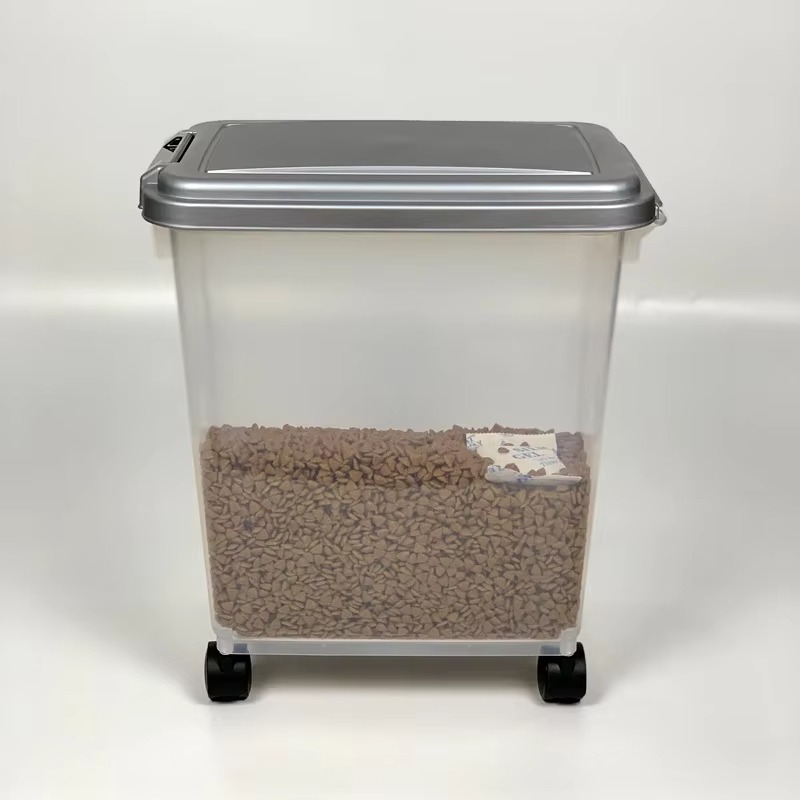 ペットフード収納容器（キャスター付き）メーカー卸売 S M  - Food Storage Bins のレビューと価格