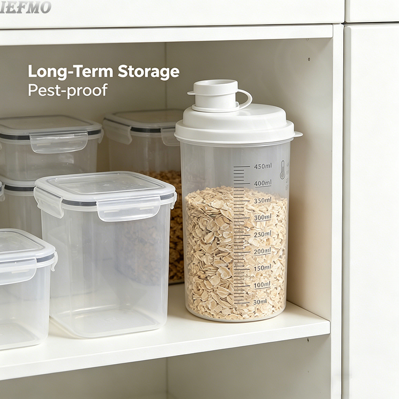 蓋付き気密食品保存容器 砂糖ディスペンサー 黒糖・塩・小麦粉 - Food Storage And Container のレビューと価格