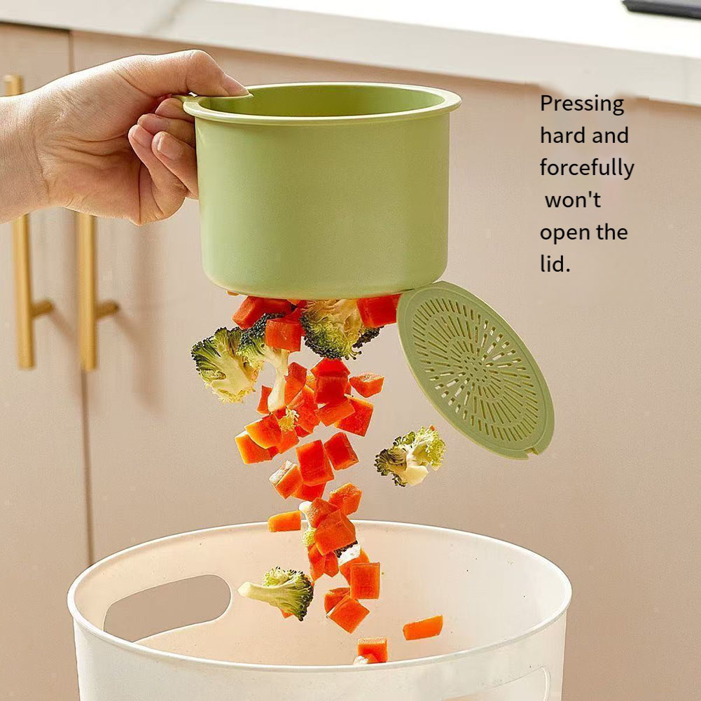 1個入りプレス式排水バスケット：食品ストレーナー＆シンクオー - Food Storage Drawer Organizer のレビューと価格