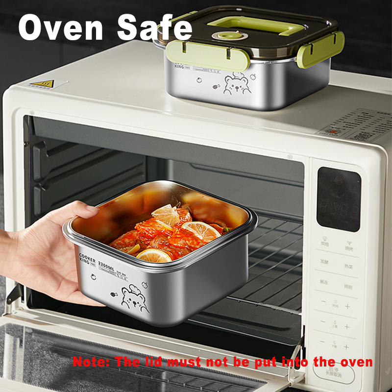 COOKER KING 420ml-6200ml 大容量ステ - Food Storage Safe のレビューと価格