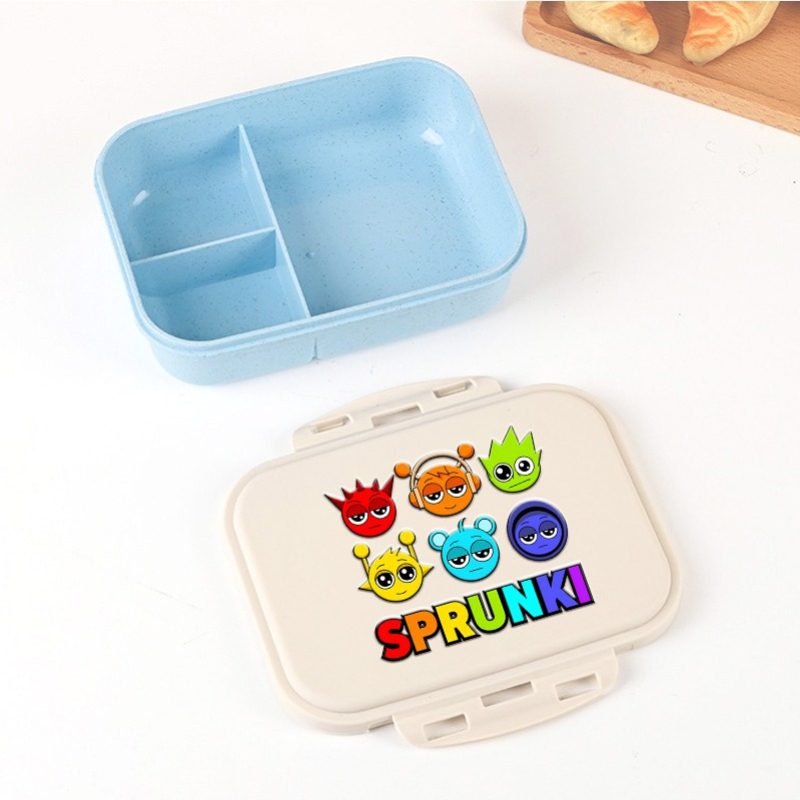 スプリンキスシリーズ ポータブル弁当箱 麦わら素材ランチボッ - Food Storage Drawer Organizer のレビューと価格