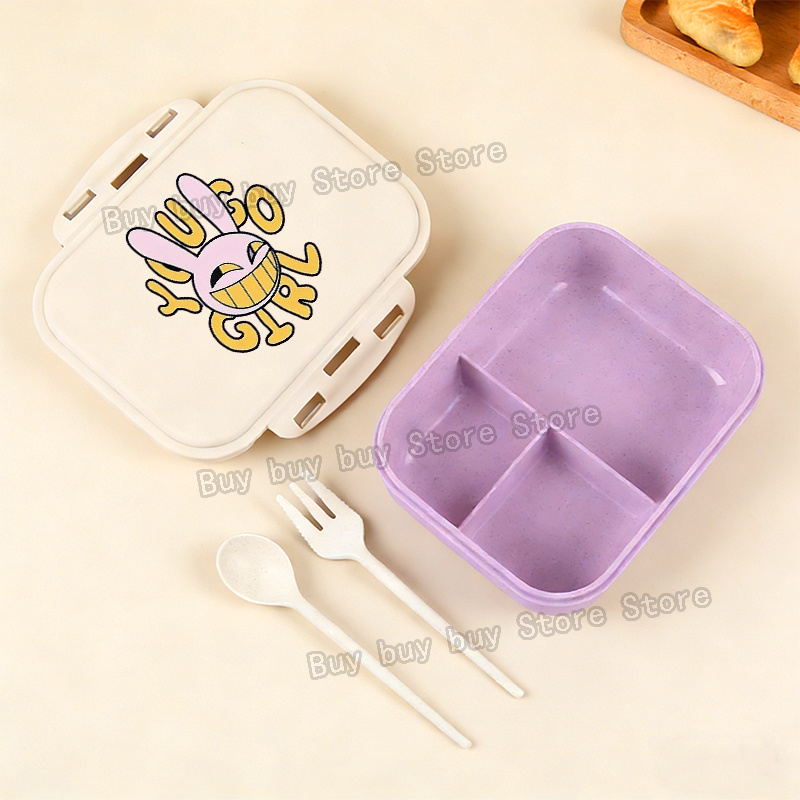 アニメアメージングデジタルサーカスランチボックスポータブル弁 - Food Storage Drawer Organizer のレビューと価格