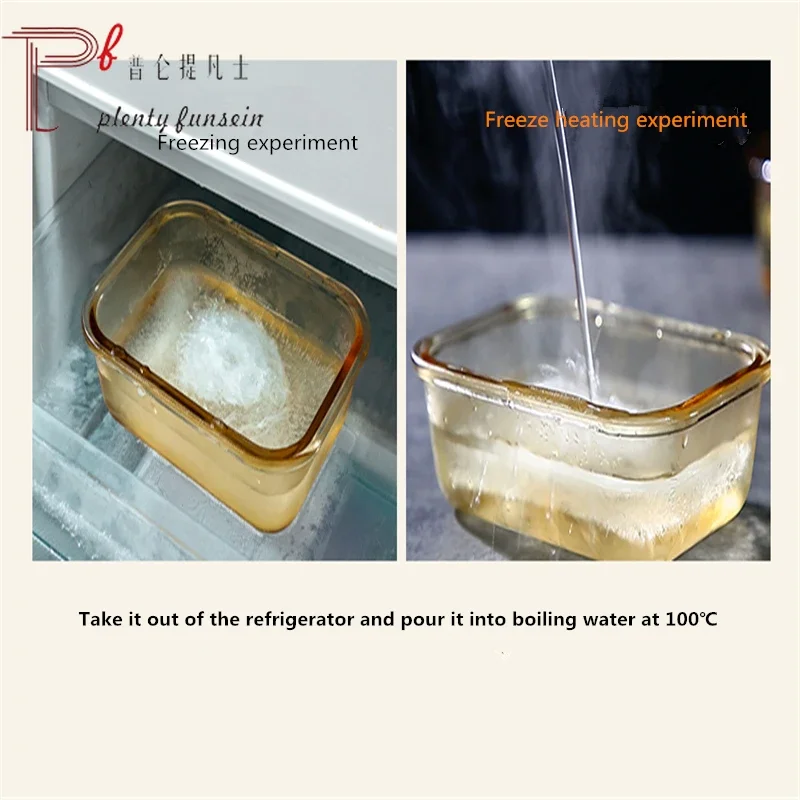 ガラス製鮮度保持ボックス、電子レンジ加熱専用弁当箱、蓋付きラ - Food Storage Set Glass のレビューと価格