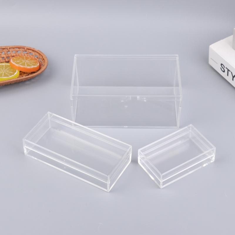 厚みのある長方形アクリル収納ボックス高透明食品ギフト包装植物 - Food Storage Cupboard のレビューと価格