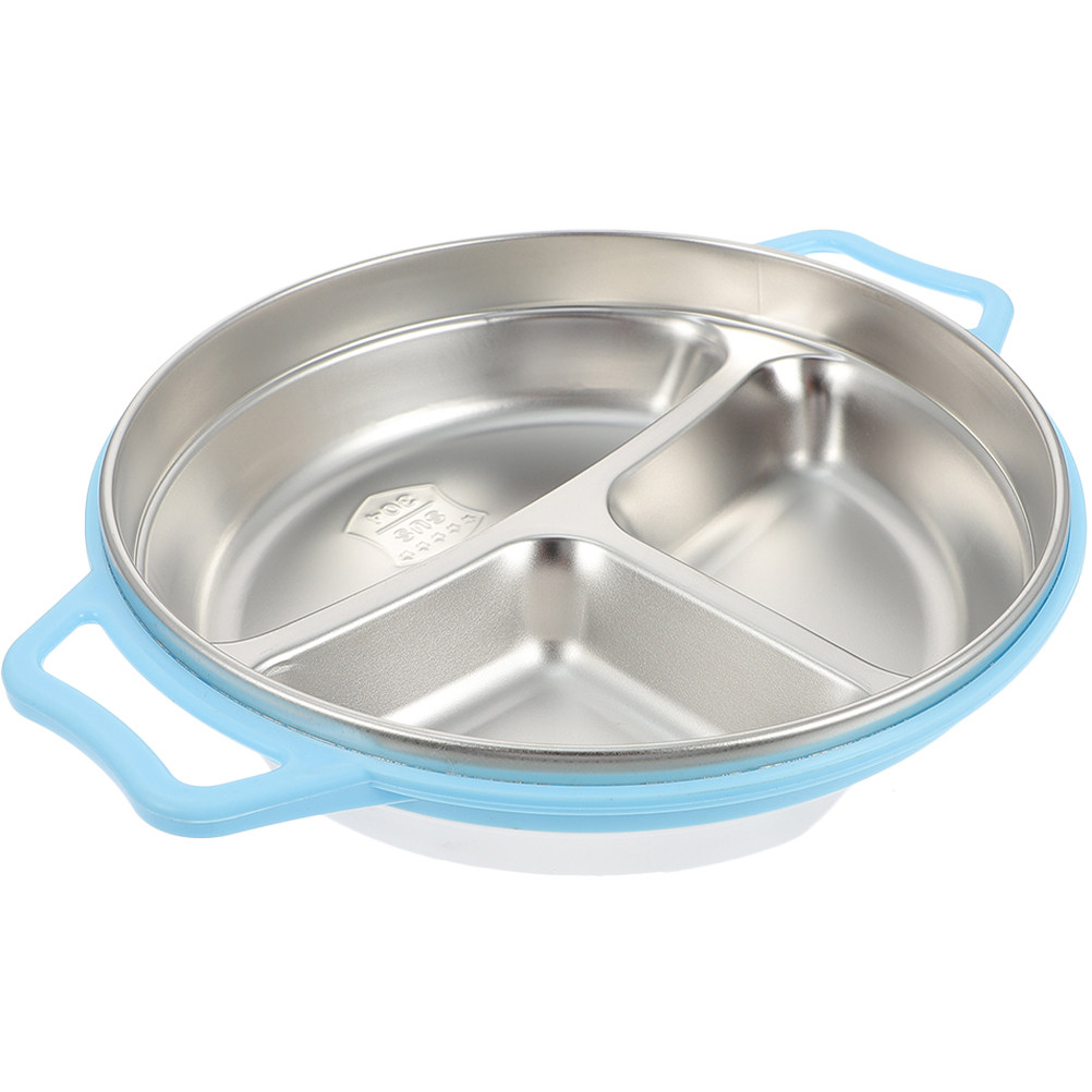 分割式食品保存容器 ステンレス製 子供用サービングディッシュ - Food Storage Safe のレビューと価格