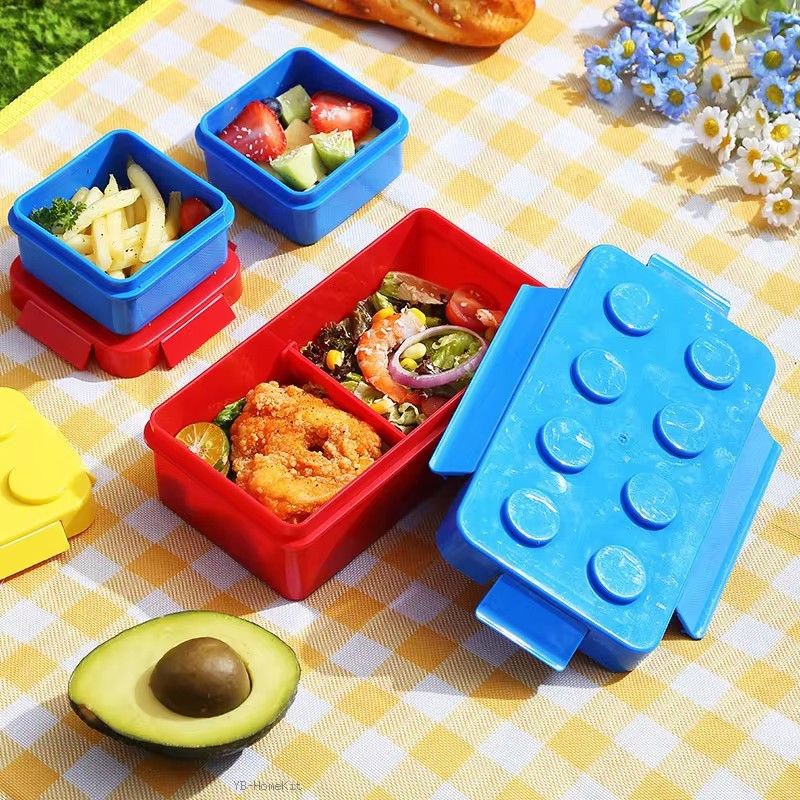 DIY ビルディングブロック弁当箱モジュラービルディングブロ - Food Storage Building のレビューと価格