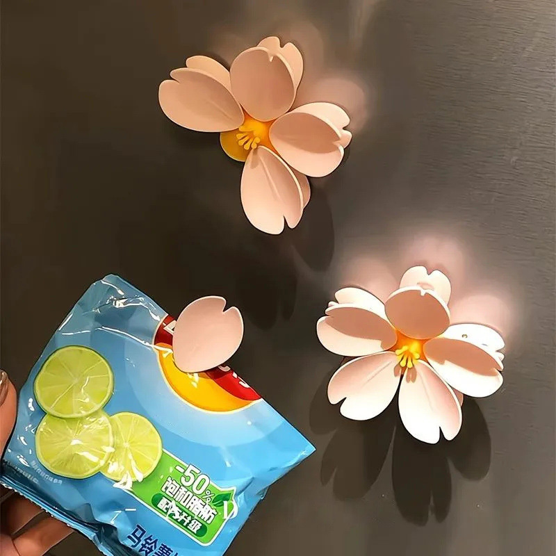 サクラ磁気クリップ クリエイティブキッチンガジェット 多機能 - Food Storage In Plants のレビューと価格