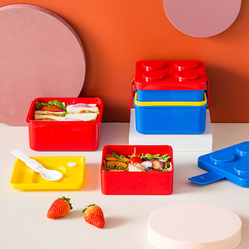 DIY ビルディングブロック弁当箱モジュラービルディングブロ - Food Storage Building のレビューと価格