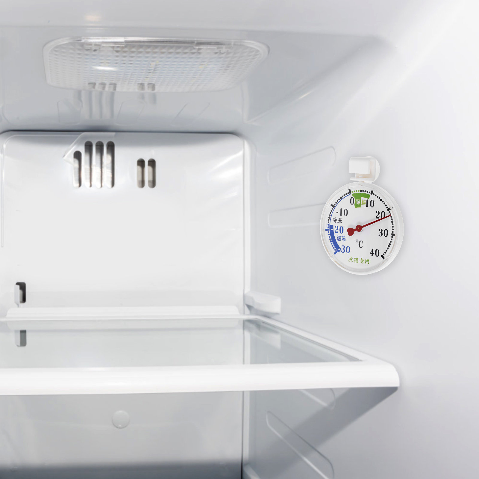 冷蔵庫用温度計、冷凍庫・冷蔵室用高精度モニター、食品安全、吸 - Food Storage Design のレビューと価格